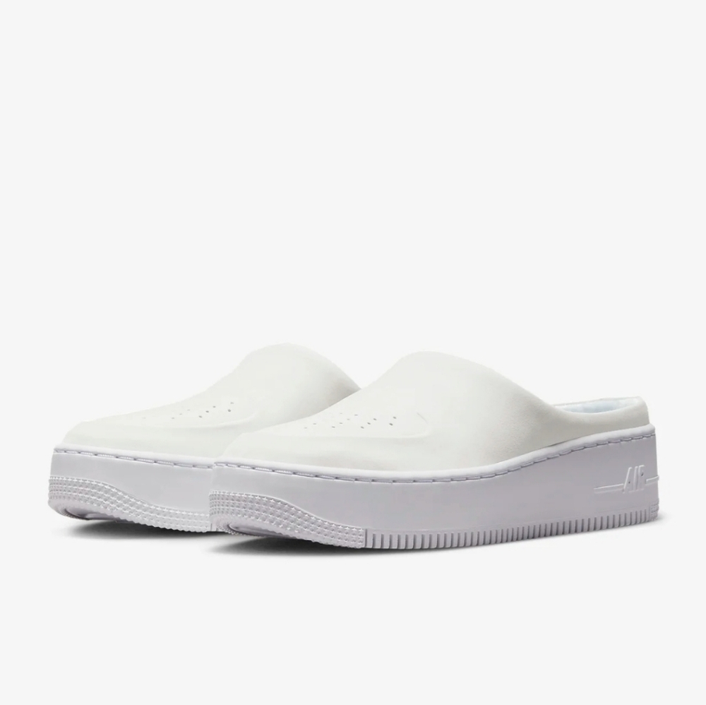 "NEW" Nike Air Force 1 Lover XX Women's 8 Off White/Light Silver